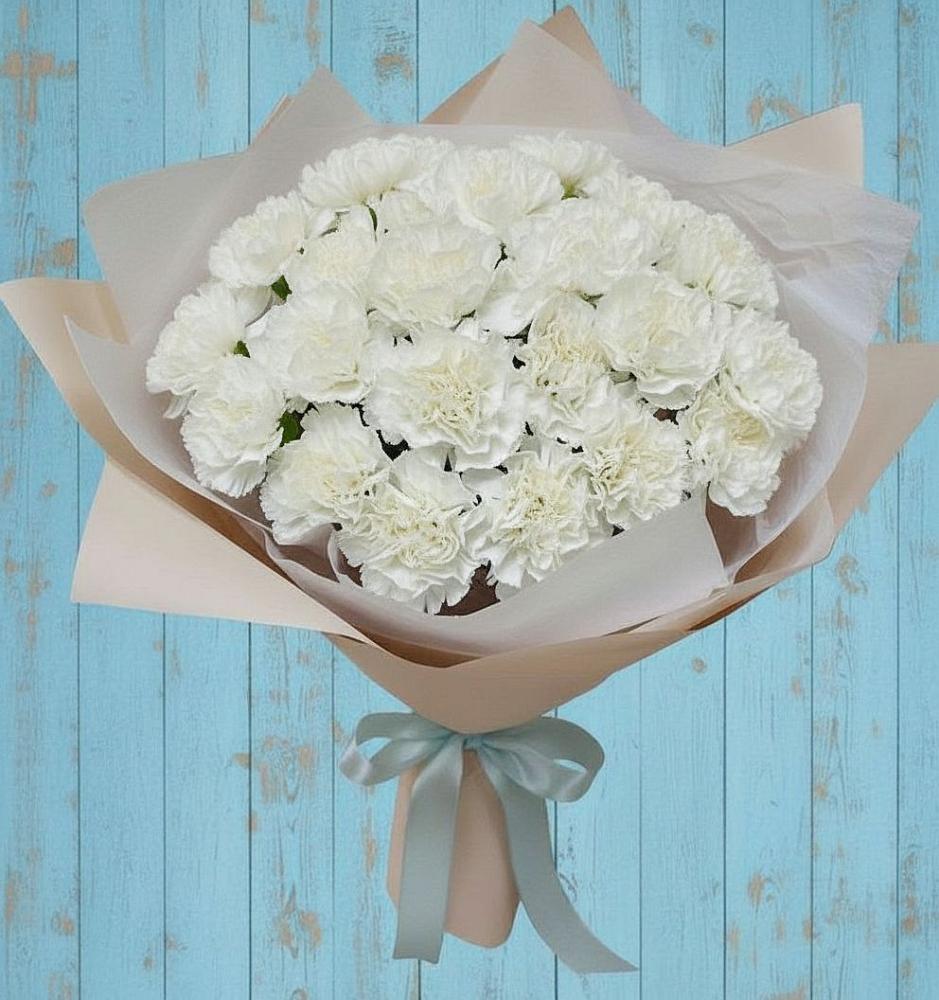 Букет цветов из: Гвоздики в Перелюбе