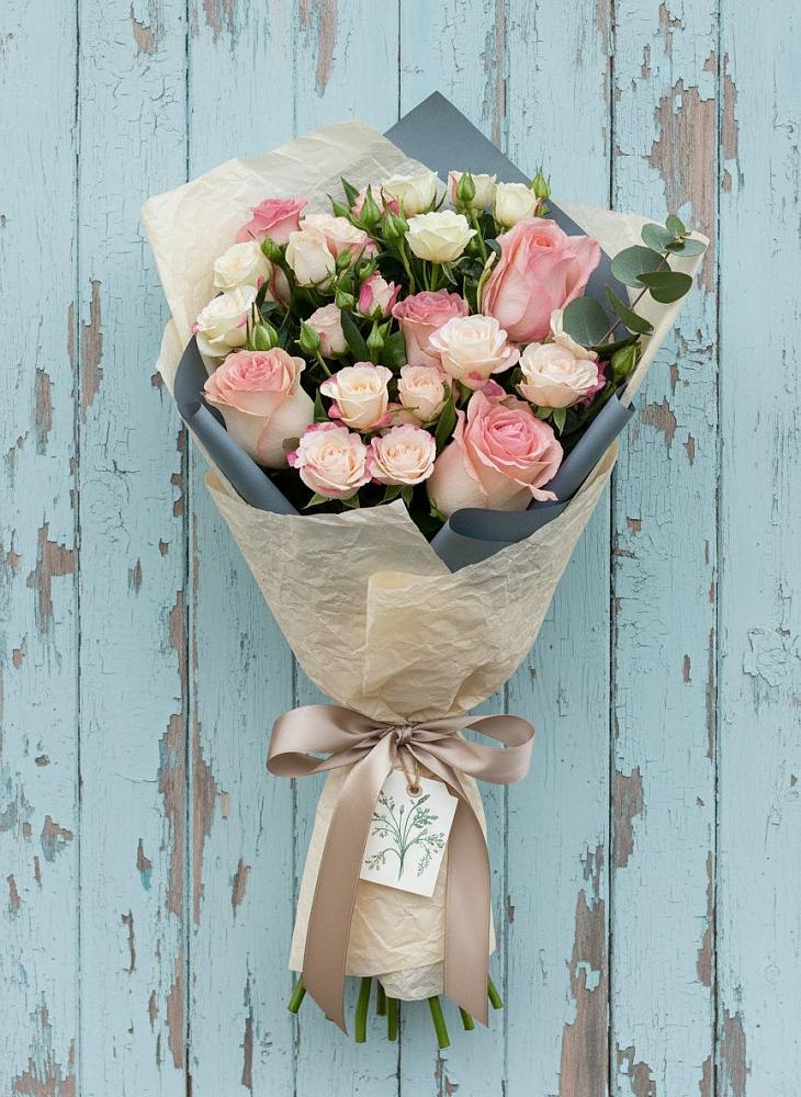 Букет цветов из: Розы в Перелюбе