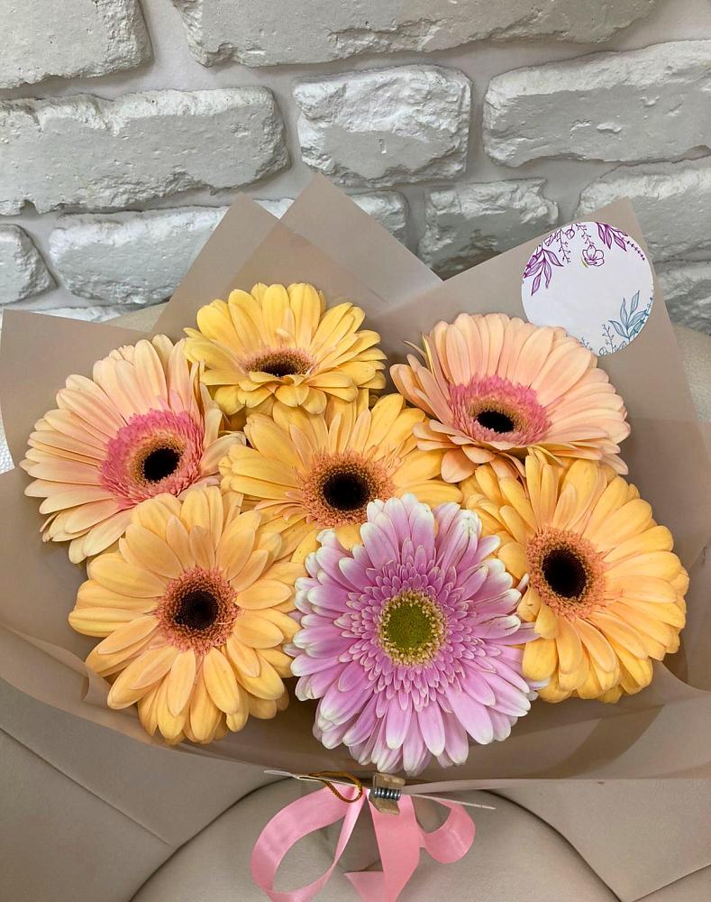 Букет цветов из: Герберы в Перелюбе