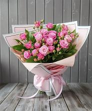 Букет Розовый кустик в Перелюбе