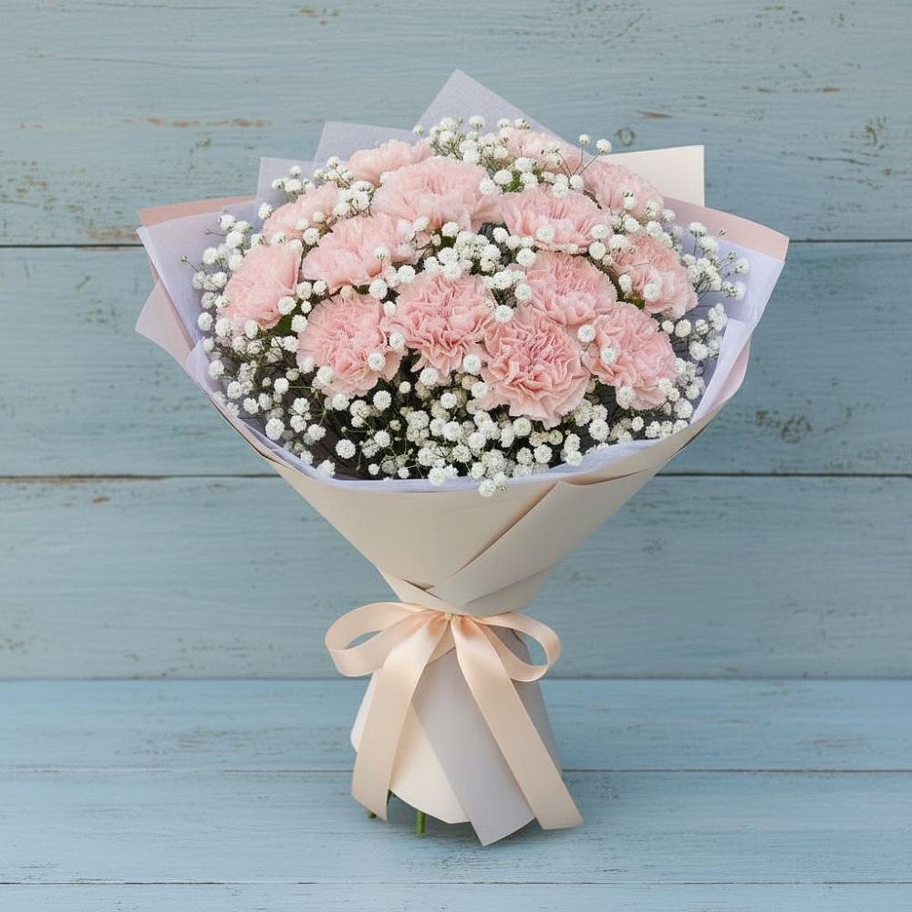 Букет цветов из: Гвоздики в Перелюбе