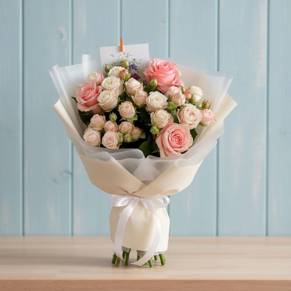 Букет цветов из: Розы в Перелюбе