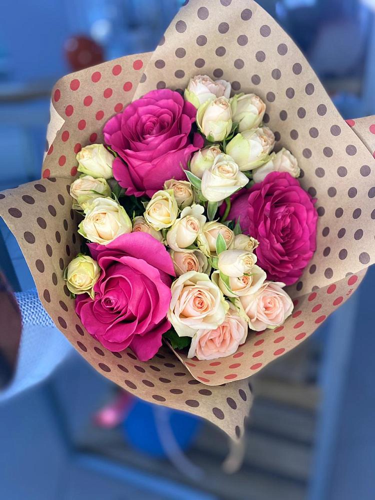 Букет цветов из: Розы в Перелюбе