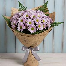 Букет цветов из:  Хризантемы #REPLACE_PRED# Перелюбе