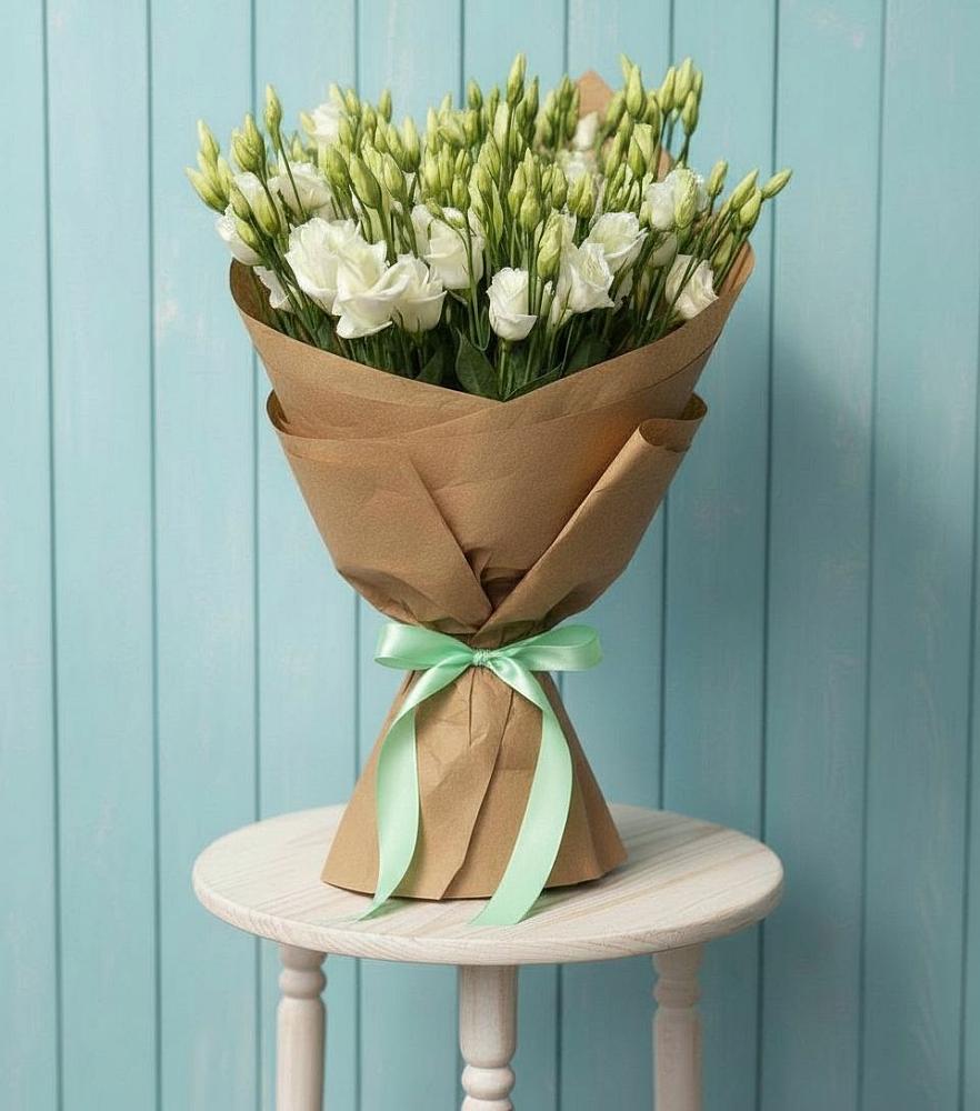 Букет цветов из: Лизиантусы в Перелюбе