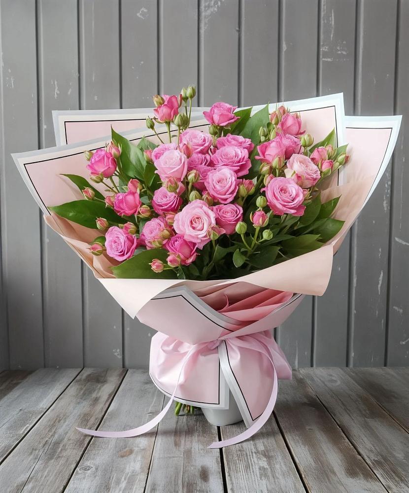 Букет Розовый кустик в Перелюбе