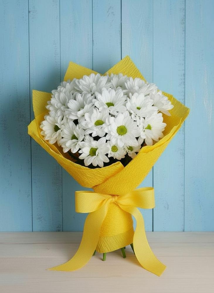 Букет цветов из: Хризантемы в Перелюбе