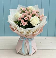 Букет цветов из:  Розы в Перелюбе