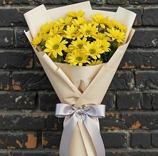 Букет цветов из:  Хризантемы #REPLACE_PRED# Перелюбе