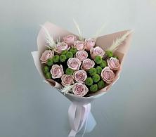 Букет цветов из:  Розы и Хризантемы в Перелюбе