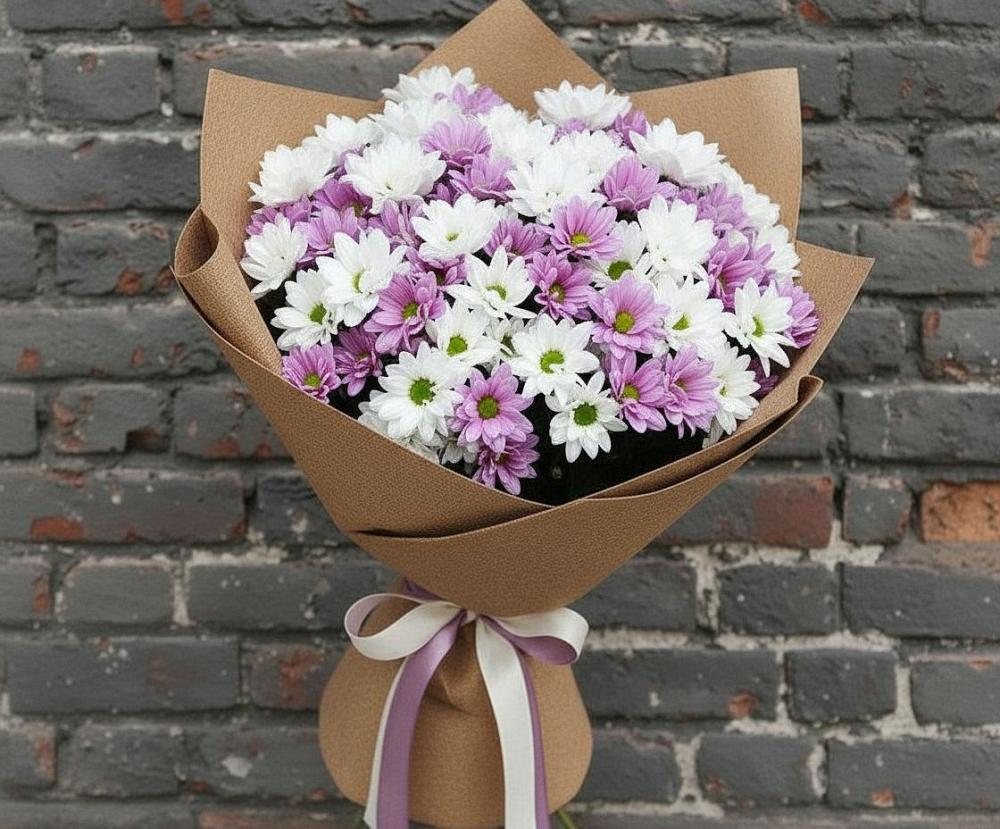 Букет цветов из: Хризантемы в Перелюбе
