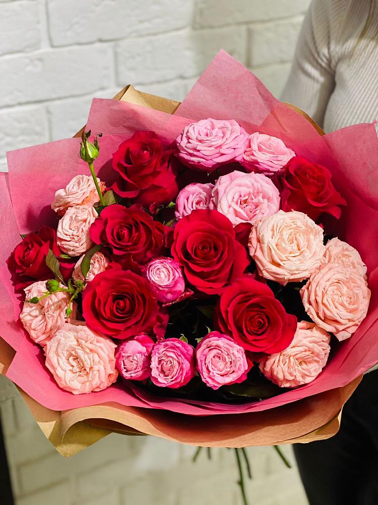 Букет цветов из: Розы в Перелюбе