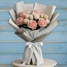 Букет цветов из:  Розы #REPLACE_PRED# Перелюбе