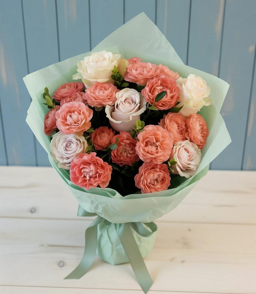 Букет цветов из: Розы в Перелюбе