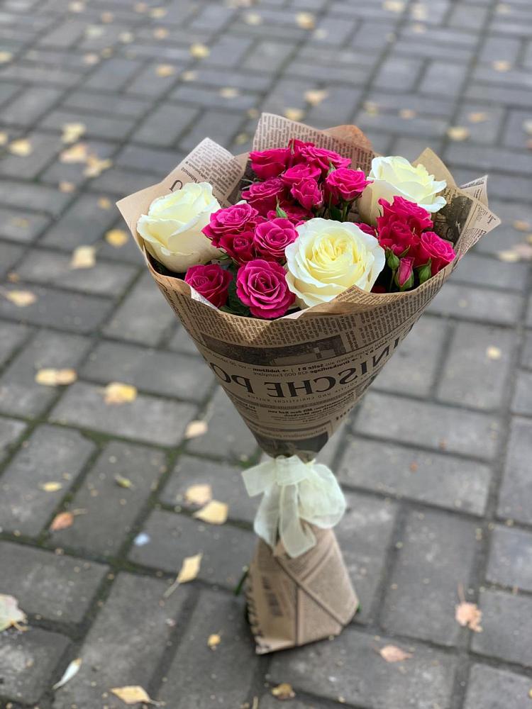 Букет цветов из: Розы в Перелюбе