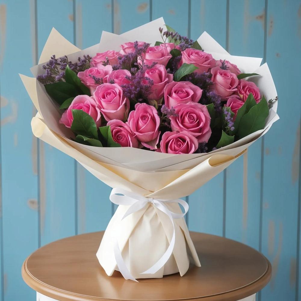 Букет цветов из: Розы в Перелюбе