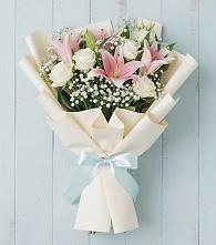Букет цветов из:  Лилии в Перелюбе